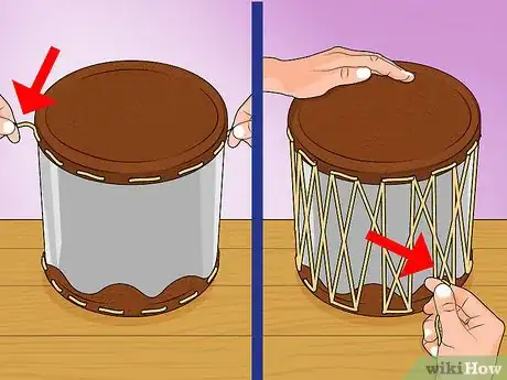 Imagen titulada Make a Homemade Drum Step 18