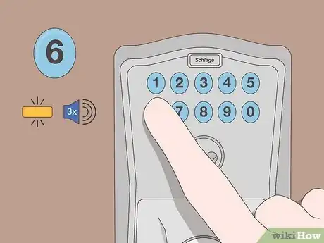 Imagen titulada Change Code on Schlage Lock Step 13