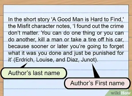 Imagen titulada Cite Short Stories in MLA Step 5