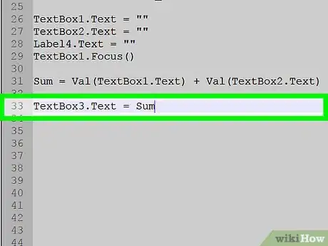 Imagen titulada Add Two Numbers in Visual Basic.NET Step 12