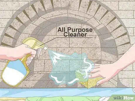 Imagen titulada Clean a Stone Fireplace Step 6