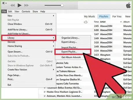 Imagen titulada Export an iTunes Playlist Step 4