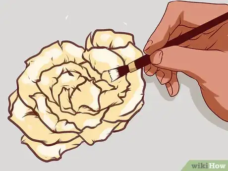 Imagen titulada Paint a Rose Step 13
