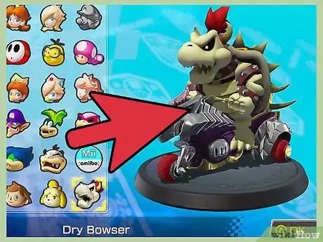 Imagen titulada Unlock Dry Bowser on Mario Kart Wii Step 1