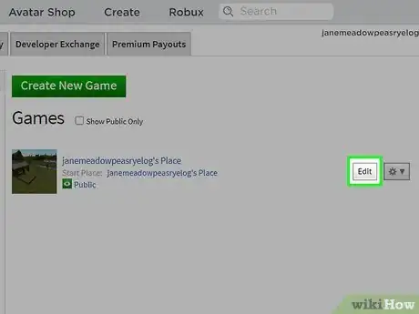 Imagen titulada Make a Good Place on ROBLOX Step 3