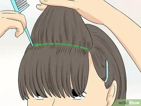 Imagen titulada Razor Cut Bangs Step 12