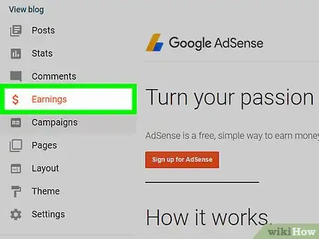 Imagen titulada Put AdSense Ads on a Blogger Blog Step 7