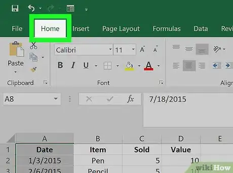 Imagen titulada Copy Multiple Cells in Excel Step 4