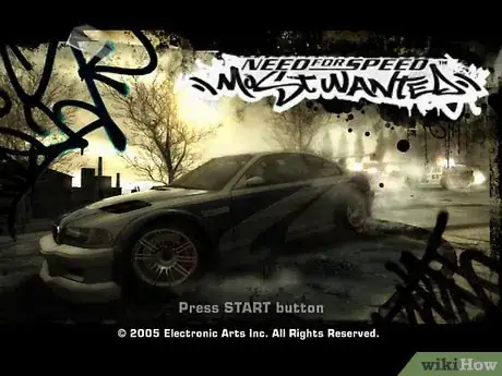 Imagen titulada Play Need for Speed Most Wanted on PS2 Step 3Bullet1