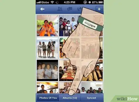 Imagen titulada Upload Photos to Facebook Using the Facebook for iPhone Application Step 18
