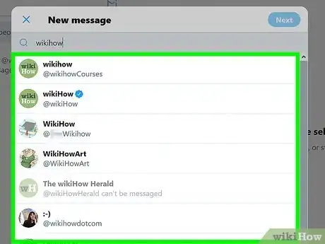 Imagen titulada Send a Direct Message on Twitter Step 16