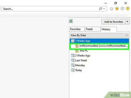 Imagen titulada Access Internet Explorer History Step 4