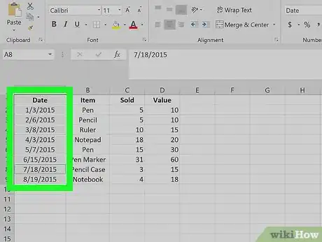 Imagen titulada Copy Multiple Cells in Excel Step 3