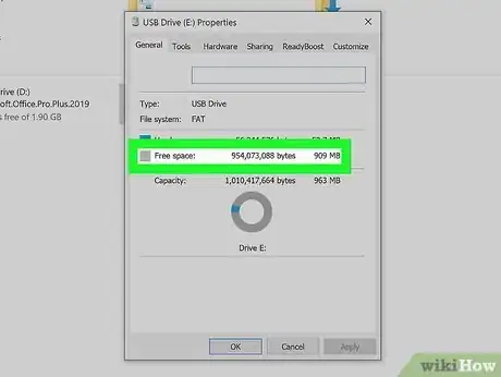 Imagen titulada Check the Remaining Memory on a USB Flash Drive Step 5
