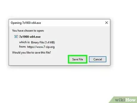 Imagen titulada Open 7z Files Step 9