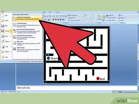 Imagen titulada Create a Maze Game in PowerPoint Step 13