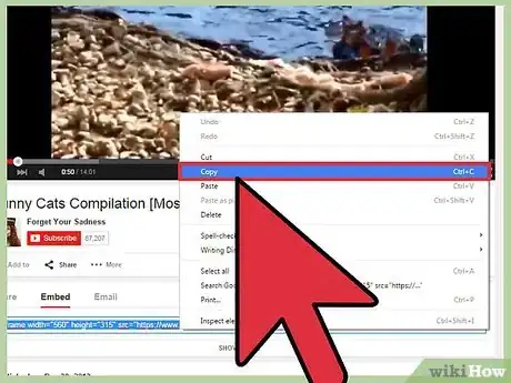 Imagen titulada Embed a YouTube Video Step 4