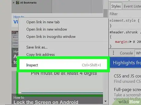 Imagen titulada Inspect Element on Chrome Step 7