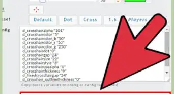 cambiar el tamaño del punto de mira en Counter Strike