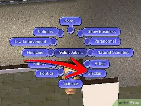 Imagen titulada Reach the Top of Your Job Career in Sims 2 Step 1Bullet10