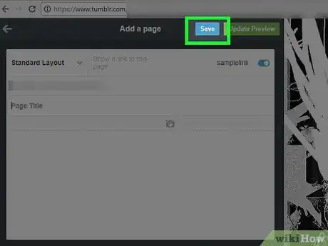 Imagen titulada Create a Custom Page on Tumblr Step 12