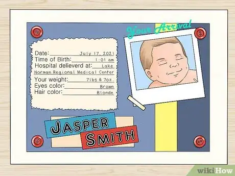 Imagen titulada Create a Baby Memory Book Step 5