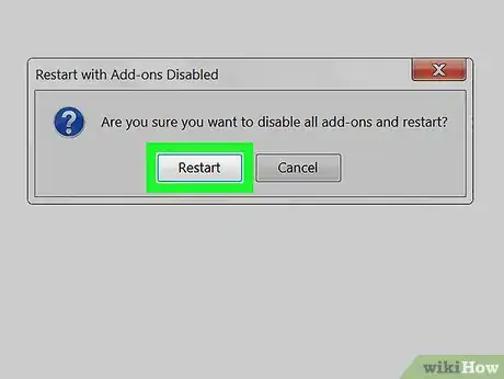Imagen titulada Start Firefox in Safe Mode Step 5