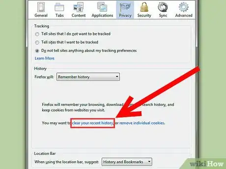Imagen titulada Erase Web History in Firefox Step 8