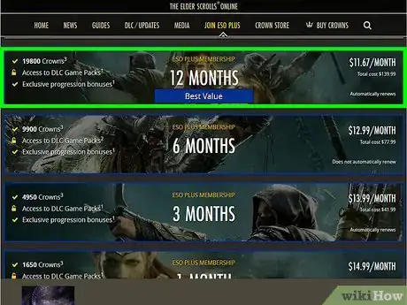 Imagen titulada Get a Mount in Elder Scrolls Online Step 2