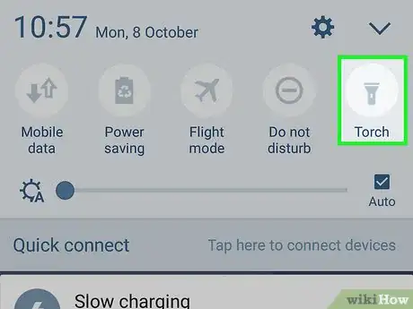 Imagen titulada Use the Samsung Galaxy Flashlight Step 4