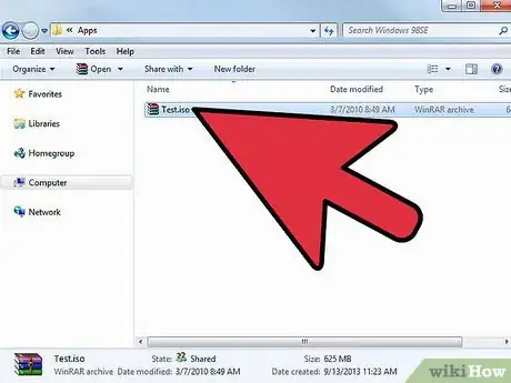 Imagen titulada Make a Windows XP Bootable Disk Using a ISO File Step 2
