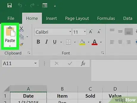 Imagen titulada Copy Multiple Cells in Excel Step 7