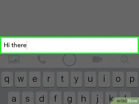 Imagen titulada Send Text Messages on Snapchat Step 4