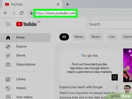 Imagen titulada Find Your YouTube URL Step 6