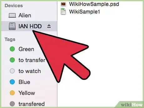 Imagen titulada Write to an External Hard Drive on Mac OS X Step 1