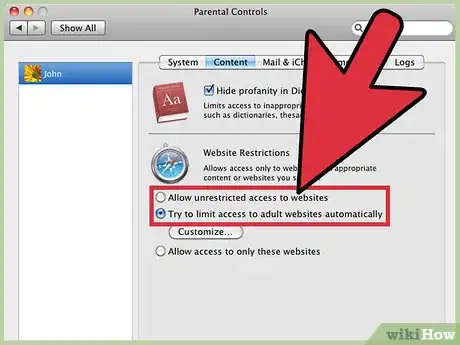 Imagen titulada Block and Unblock Internet Sites (On a Mac) Step 17