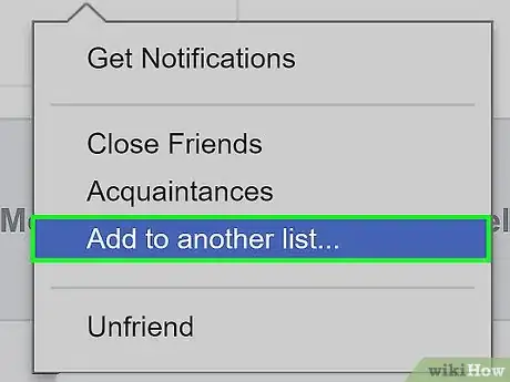 Imagen titulada Add Someone to a Restricted List on Facebook Step 9