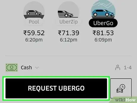 Imagen titulada Share Your Location on Uber Step 25