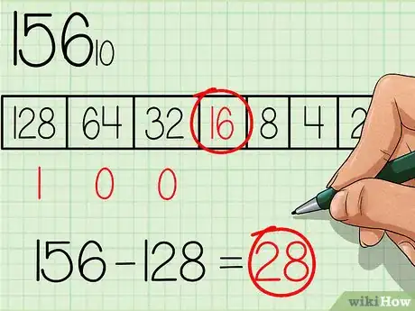 Imagen titulada Convert from Decimal to Binary Step 7