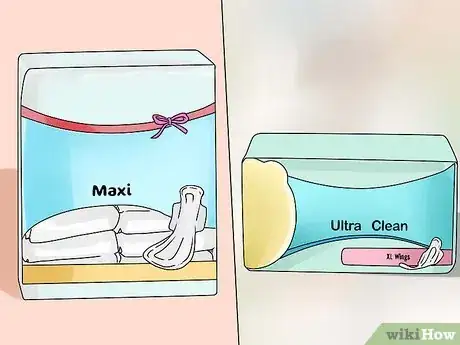 Imagen titulada Change a Heavy Flow Menstrual Pad Step 1