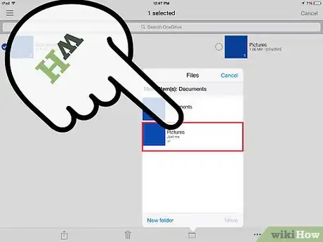 Imagen titulada Move Files Within OneDrive on iOS Step 6