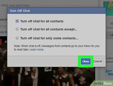 Imagen titulada Appear Offline on Facebook Messenger on a PC or Mac Step 5
