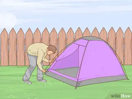 Imagen titulada Camp In Your Backyard Step 1