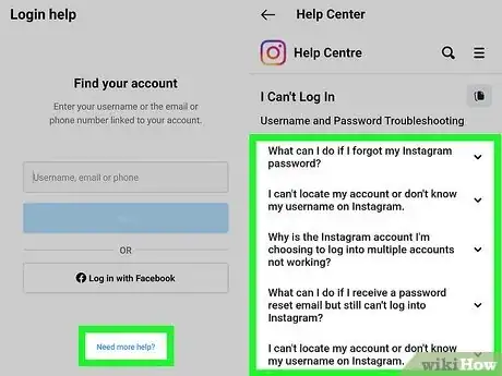 Imagen titulada Delete an Instagram Account Without the Password Step 2