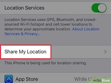 Imagen titulada Turn Off Location Services on an iPhone Step 16