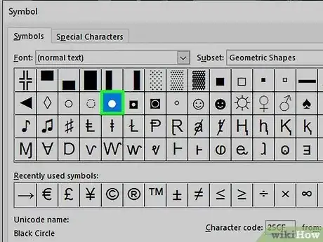 Imagen titulada Insert Symbols in an MS Word Document Step 6