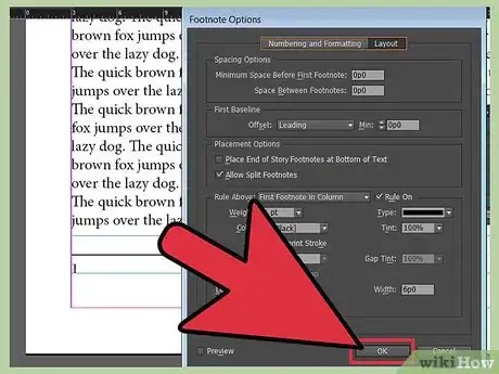 Imagen titulada Add Footnotes in InDesign Step 13