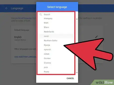 Imagen titulada Change Your Default Language on Gmail Step 17