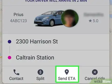 Imagen titulada Share Your Location on Uber Step 27
