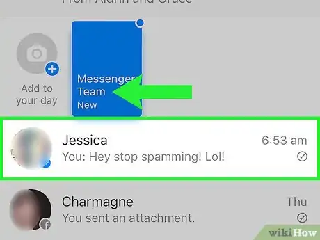 Imagen titulada Delete a Conversation on Facebook Messenger Step 3